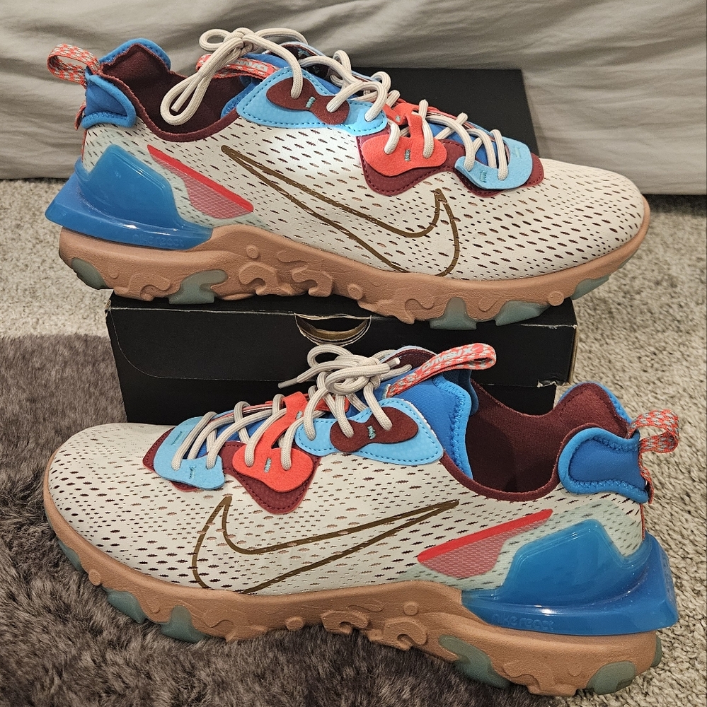 Nike React Vision Running Short Desert Oasis Dmsx… - image 5